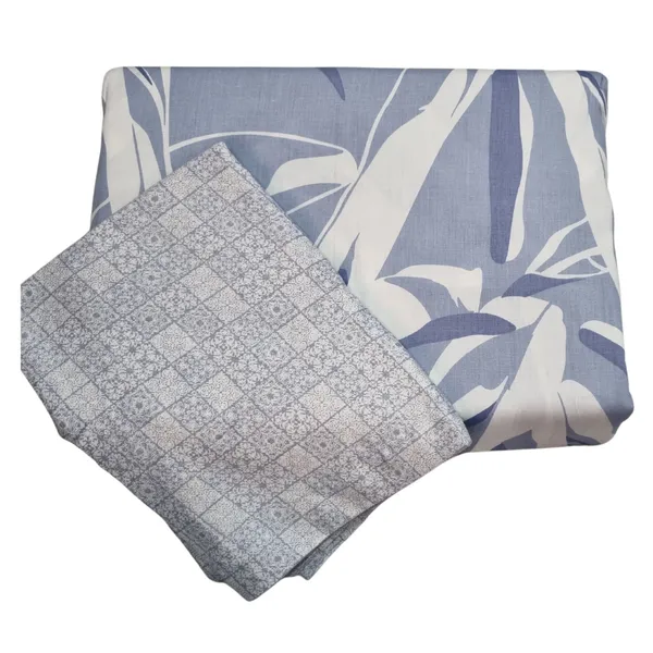 Sky_Blue_Cotton_Satin_Double_Bed_Bedsheets