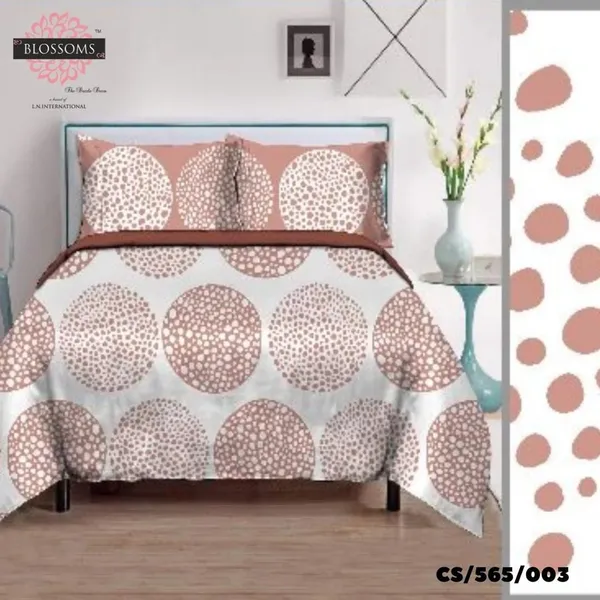Rust_Cotton_Satin_Double_Bed_Bedsheets