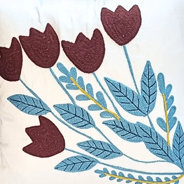 White_Cotton_Floral_Design_Decorative_Aari_Work_Cushion_Cover
