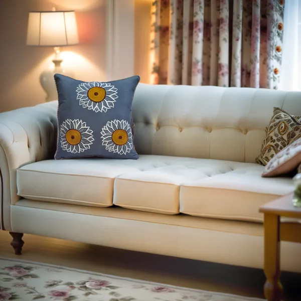 Blossoms_Decorative_Cushion_Cover_|embroidery_work|_14_by_14_|_Cotton_Fabric|Modern_Design.