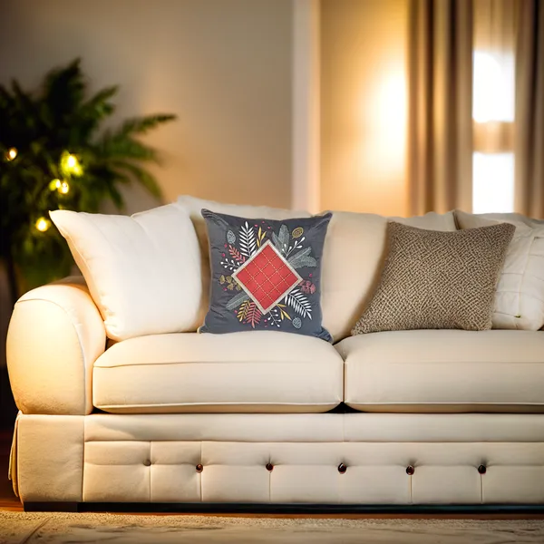 Blossoms_Decorative_Cushion_Cover_|embroidery_work|_16_by_16|_Cotton_Fabric|Modern_Design|cc|emb|
