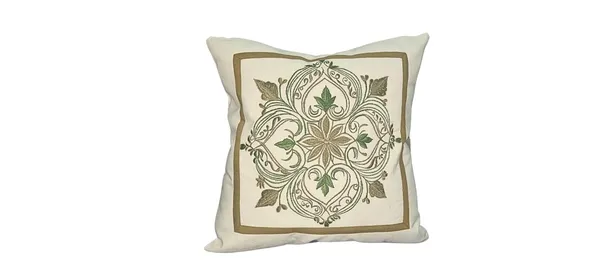 Blossoms_Decorative_Designer_Cushion_Cover_|Embroidered_work|_16x16|inch,_Cotton_Fabric|floral_modern_Design.