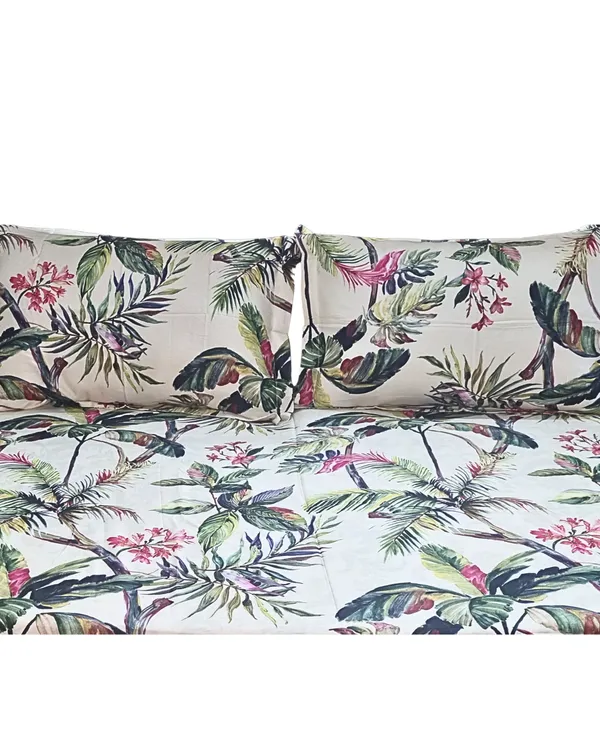 Blossoms_Digital_print_king_size_printed_floral_bedsheet_600_tc_with_2_pillows