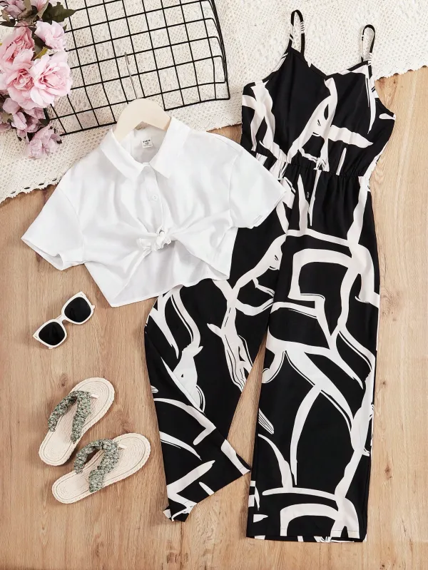 Kids_Girl_Cotton_Black_Jumsuit_