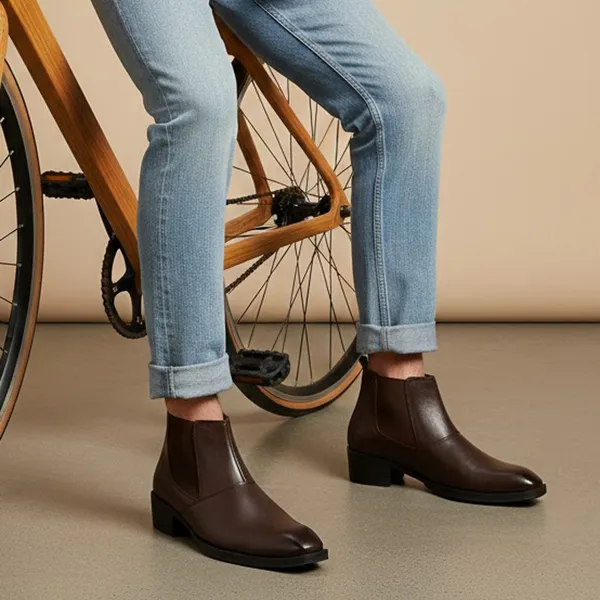 Kraasa_Men's_Height_Increasing_Chelsea_Boots_|_PU_Leather_Slip-On_Ankle_Boots_|_Comfortable_Formal_&_Smart_Casual_Footwear