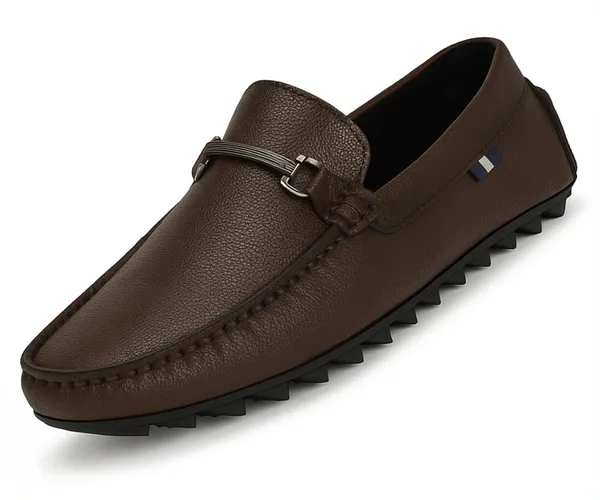 Brown_Synthetic_Leather_Slip_On_Loafers_|_For_Men
