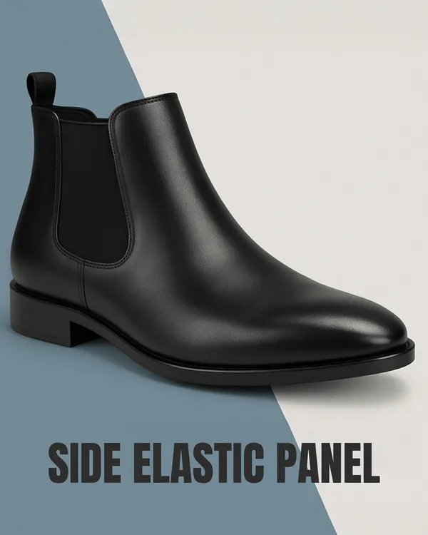 Kraasa_Men's_Slip_On_Fashion_Chelsea_Boots_|_High_Tops,_Soft_Cushioned_Insole,_Comfortable_Fit,_Trendy,_Stylish_Boots