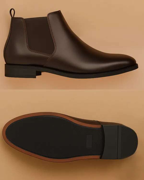 Kraasa_Men's_Slip_On_Fashion_Chelsea_Boots_|_High_Tops,_Soft_Cushioned_Insole,_Comfortable_Fit,_Trendy,_Stylish_Boots