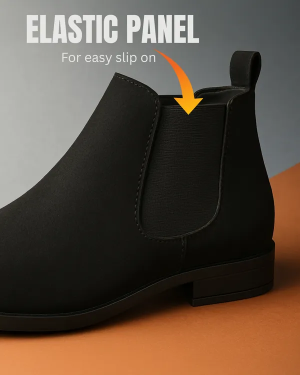 Black_Synthetic_Leather_Slip_On_Chelsea_Boots_|_For_Men