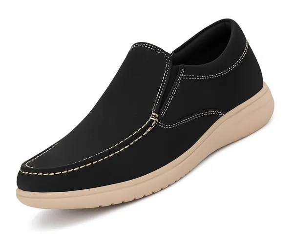 Kraasa_ZOVO_Premium_Vegan_Leather_Men's_Formal_Shoe_|_Slip_On_Shoes_|_Soft_Cushioned_Insole_|Arch_Support,_Business_Casual,_Office_Wear_Shoes