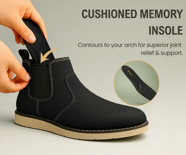 Kraasa_Mens_ZYRO_Slip_On_Casual_Chelsea_Boots_|_High_Tops,_Soft_Cushioned_Insole,_Comfortable_Fit,_Trendy,_Fashion,_Stylish_Boots