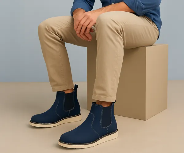 Kraasa_Mens_ZYRO_Slip_On_Casual_Chelsea_Boots_|_High_Tops,_Soft_Cushioned_Insole,_Comfortable_Fit,_Trendy,_Fashion,_Stylish_Boots