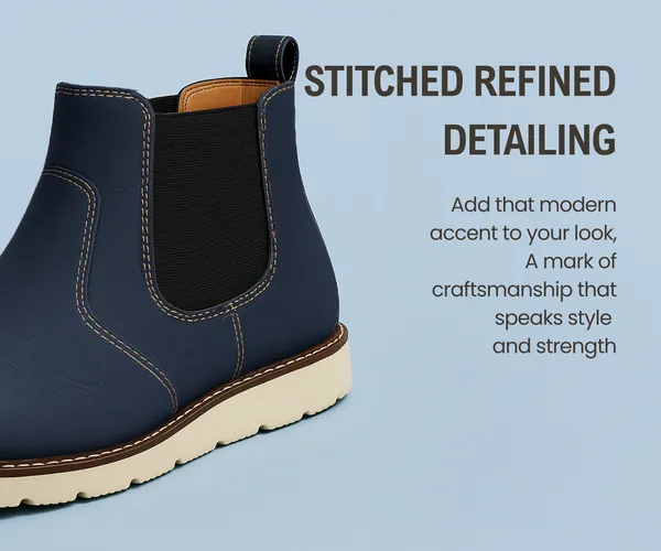 Kraasa_Mens_ZYRO_Slip_On_Casual_Chelsea_Boots_|_High_Tops,_Soft_Cushioned_Insole,_Comfortable_Fit,_Trendy,_Fashion,_Stylish_Boots