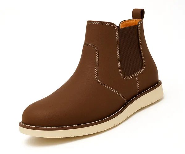 Kraasa_Mens_ZYRO_Slip_On_Casual_Chelsea_Boots_|_High_Tops,_Soft_Cushioned_Insole,_Comfortable_Fit,_Trendy,_Fashion,_Stylish_Boots