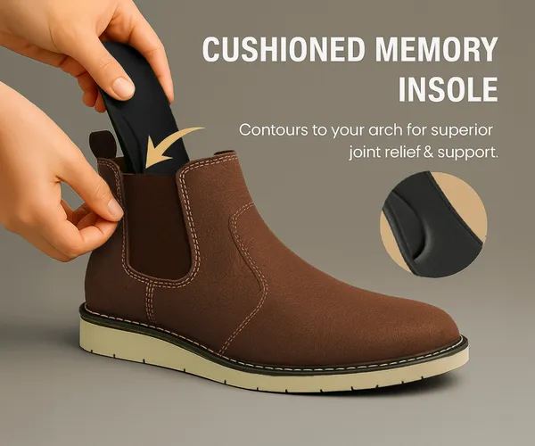 Kraasa_Mens_ZYRO_Slip_On_Casual_Chelsea_Boots_|_High_Tops,_Soft_Cushioned_Insole,_Comfortable_Fit,_Trendy,_Fashion,_Stylish_Boots