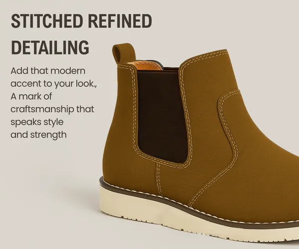 Kraasa_Mens_ZYRO_Slip_On_Casual_Chelsea_Boots_|_High_Tops,_Soft_Cushioned_Insole,_Comfortable_Fit,_Trendy,_Fashion,_Stylish_Boots