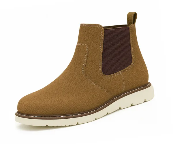 Kraasa_Mens_ZYRO_Slip_On_Casual_Chelsea_Boots_|_High_Tops,_Soft_Cushioned_Insole,_Comfortable_Fit,_Trendy,_Fashion,_Stylish_Boots