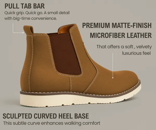 Kraasa_Mens_ZYRO_Slip_On_Casual_Chelsea_Boots_|_High_Tops,_Soft_Cushioned_Insole,_Comfortable_Fit,_Trendy,_Fashion,_Stylish_Boots