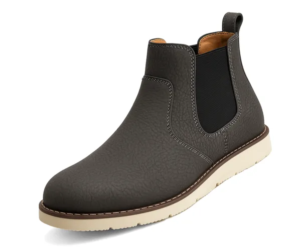 Kraasa_Mens_ZYRO_Slip_On_Casual_Chelsea_Boots_|_High_Tops,_Soft_Cushioned_Insole,_Comfortable_Fit,_Trendy,_Fashion,_Stylish_Boots
