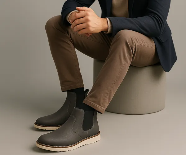Kraasa_Mens_ZYRO_Slip_On_Casual_Chelsea_Boots_|_High_Tops,_Soft_Cushioned_Insole,_Comfortable_Fit,_Trendy,_Fashion,_Stylish_Boots