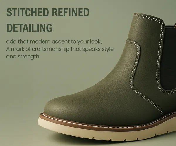 Kraasa_Mens_ZYRO_Slip_On_Casual_Chelsea_Boots_|_High_Tops,_Soft_Cushioned_Insole,_Comfortable_Fit,_Trendy,_Fashion,_Stylish_Boots