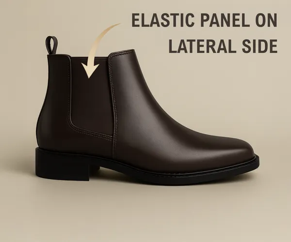 Kraasa_THE_ASHFORD__Mens_Stylish_Vegan_Leather_Chelsea_Boots_with_Side_Zipper_&_Elastic_Panel,_Square_Toe_Ankle_Boot_(Tan_/_Black_/_Brown)