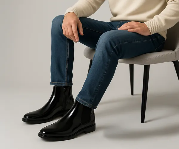 Kraasa_The_Ashford__Mens_Stylish_Vegan_Leather_Chelsea_Boots_with_Side_Zipper_&_Elastic_Panel,_Square_Toe_Ankle_Boot
