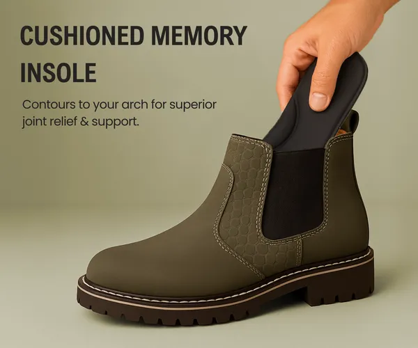Kraasa_ZYRON_Mens_Slip_On_Casual_Chelsea_Boots_|_High_Tops,_Soft_Cushioned_Insole,_Comfortable_Fit,_Trendy,_Fashion,_Stylish_Boots