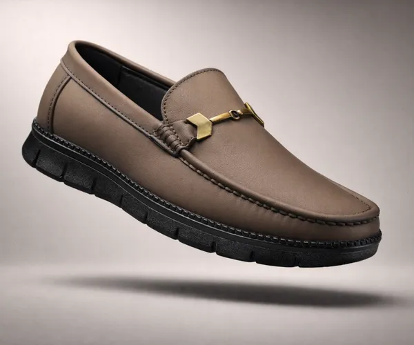 Kraasa_Men's_Casual_Loafers_|_Synthetic_Leather_Upper_|_Comfortable_PU_Sole_|_Slip-On_Buckle_Office,_Party_Shoes