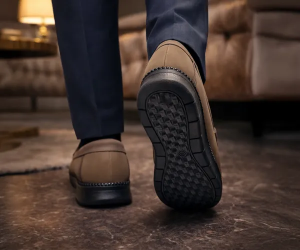 Kraasa_Men's_Casual_Loafers_|_Synthetic_Leather_Upper_|_Comfortable_PU_Sole_|_Slip-On_Buckle_Office,_Party_Shoes