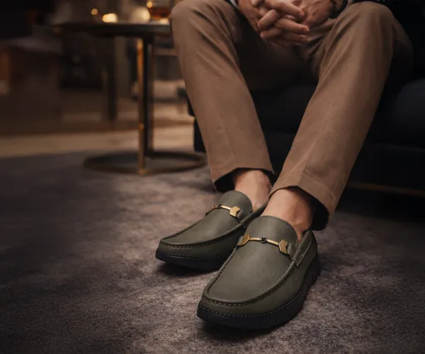 Kraasa_Men's_Casual_Loafers_|_Synthetic_Leather_Upper_|_Comfortable_PU_Sole_|_Slip-On_Buckle_Office,_Party_Shoes