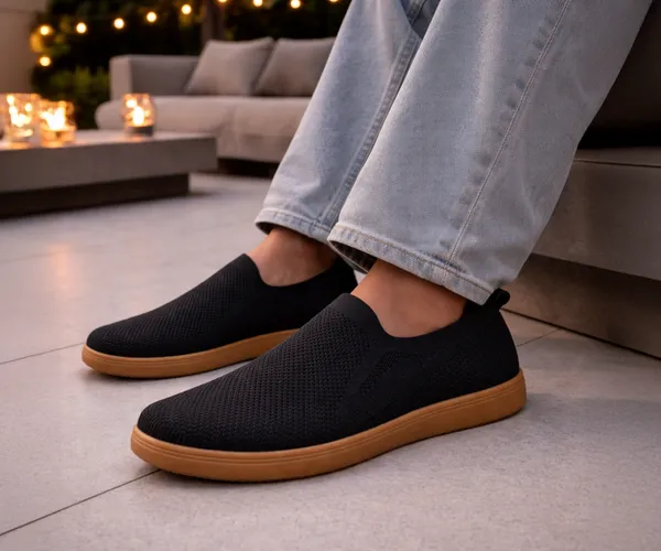Kraasa_Mens_Casual_Slip-On_Loafers_|_Soft_Knitted_Upper_Breathable_Flex_Upper_|_Lightweight_Comfort_Shoes_|_TPR_Sole