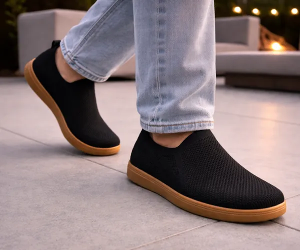 Kraasa_Mens_Casual_Slip-On_Loafers_|_Soft_Knitted_Upper_Breathable_Flex_Upper_|_Lightweight_Comfort_Shoes_|_TPR_Sole