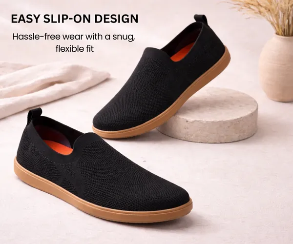 Kraasa_Mens_Casual_Slip-On_Loafers_|_Soft_Knitted_Upper_Breathable_Flex_Upper_|_Lightweight_Comfort_Shoes_|_TPR_Sole