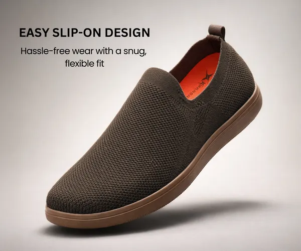 Kraasa_Mens_Casual_Slip-On_Loafers_|_Soft_Knitted_Upper_Breathable_Flex_Upper_|_Lightweight_Comfort_Shoes_|_TPR_Sole