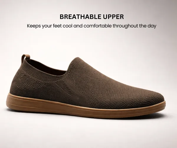 Kraasa_Mens_Casual_Slip-On_Loafers_|_Soft_Knitted_Upper_Breathable_Flex_Upper_|_Lightweight_Comfort_Shoes_|_TPR_Sole