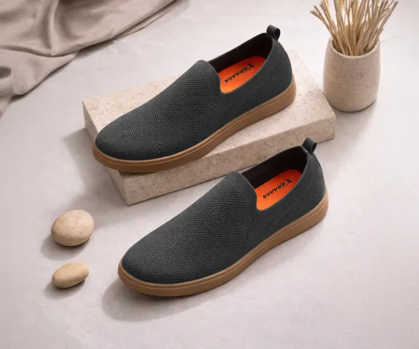Kraasa_Mens_Casual_Slip-On_Loafers_|_Soft_Knitted_Upper_Breathable_Flex_Upper_|_Lightweight_Comfort_Shoes_|_TPR_Sole