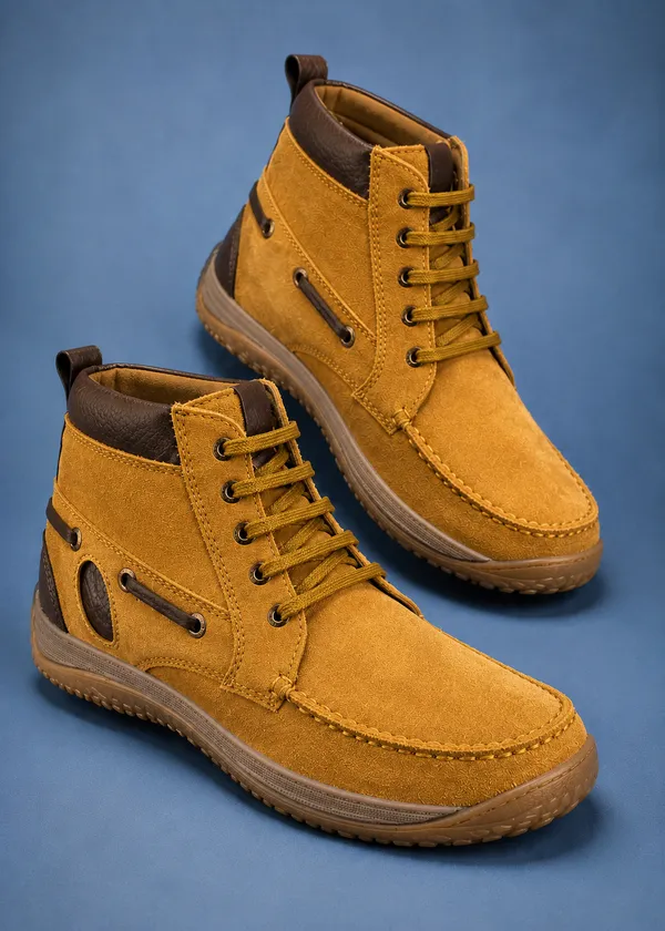 Kraasa_Ridge_Trekking_Shoes_for_Men_|_Suede_Mid-Ankle_Lace-Up_Hiking_Boots