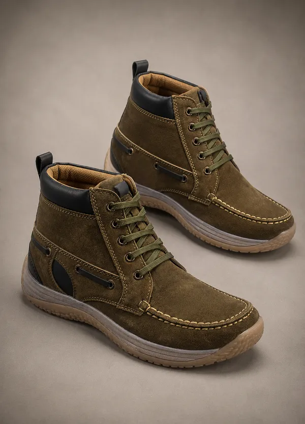 Kraasa_Ridge_Trekking_Shoes_for_Men_|_Suede_Mid-Ankle_Lace-Up_Hiking_Boots