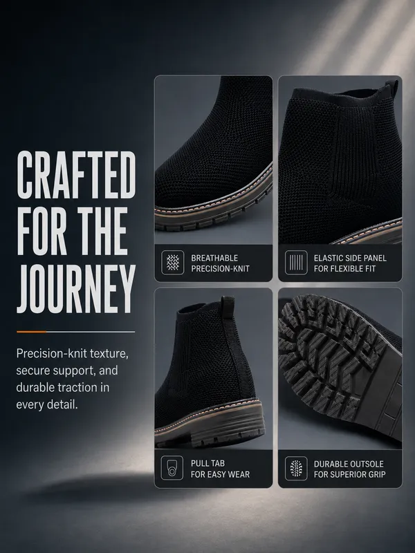Kraasa_Cobalt_Chelsea_Boots_for_Man_|_Knitted_Slip-On_Ankle_Boots