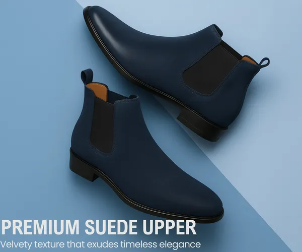 Kraasa_Men's_Slip_On_Fashion_Chelsea_Boots_|_High_Tops,_Soft_Cushioned_Insole,_Comfortable_Fit,_Trendy,_Stylish_Boots