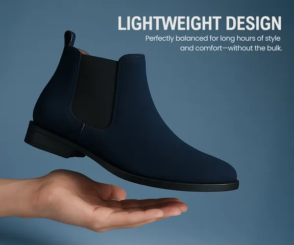 Kraasa_Men's_Slip_On_Fashion_Chelsea_Boots_|_High_Tops,_Soft_Cushioned_Insole,_Comfortable_Fit,_Trendy,_Stylish_Boots