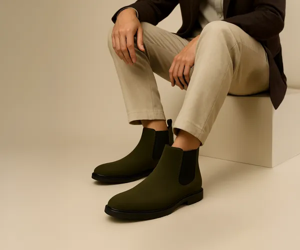 Kraasa_Men's_Slip_On_Fashion_Chelsea_Boots_|_High_Tops,_Soft_Cushioned_Insole,_Comfortable_Fit,_Trendy,_Stylish_Boots