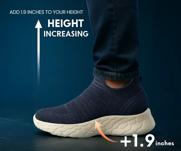 Navy_Synthetic_Leather_Lace_Up_Running_Slip_Ons_Shoes_|_For_Men