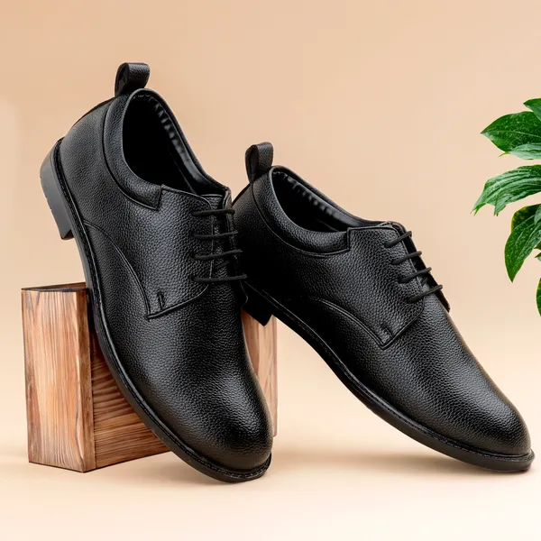 Kraasa_Premium_Men's_Formal_Shoe_|_Derby_Shoes,_Lace-Up_Style,_Shiny_Finish_|_Solid_Design_|_Perfect_for_Formal,_Business_Casual,_Lace-Up_Office_Wear_Shoes