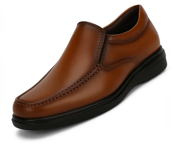 Kraasa_ZOVO_Premium_Vegan_Leather_Men's_Formal_Shoe_|_Slip_On_Shoes_|_Soft_Cushioned_Insole_|Arch_Support,_Business_Casual,_Office_Wear_Shoes