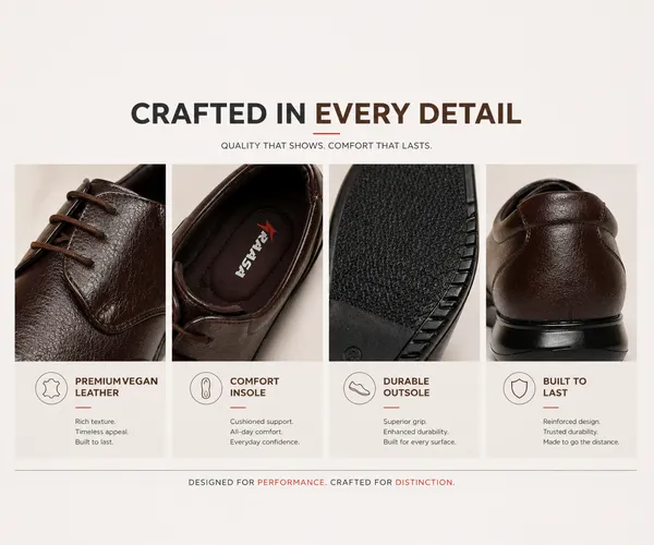 Kraasa_Men�s_Formal_Lace-Up_Shoes_|_Vegan_Leather_Upper_|_Airmix_Sole_|_High_Cushioning_|_Lightweight_&_Comfortable_Office_Dress_Shoes