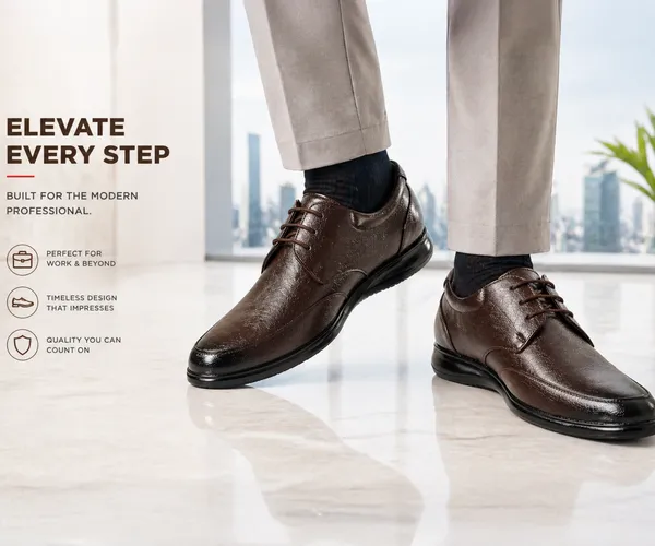 Kraasa_Men�s_Formal_Lace-Up_Shoes_|_Vegan_Leather_Upper_|_Airmix_Sole_|_High_Cushioning_|_Lightweight_&_Comfortable_Office_Dress_Shoes