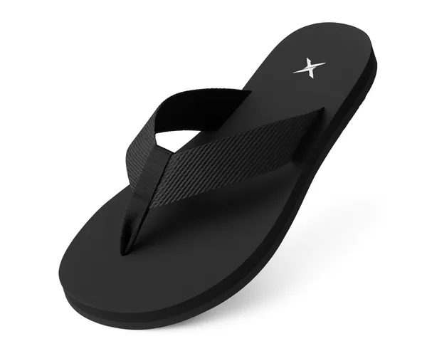 Kraasa_Men's_EVA_Ortho_Slippers_with_Soft_Fabric_Straps_|_Lightweight_Comfortable_Anti-Slip_Daily_Use_Casual_Chappal_in_Exciting_Colors