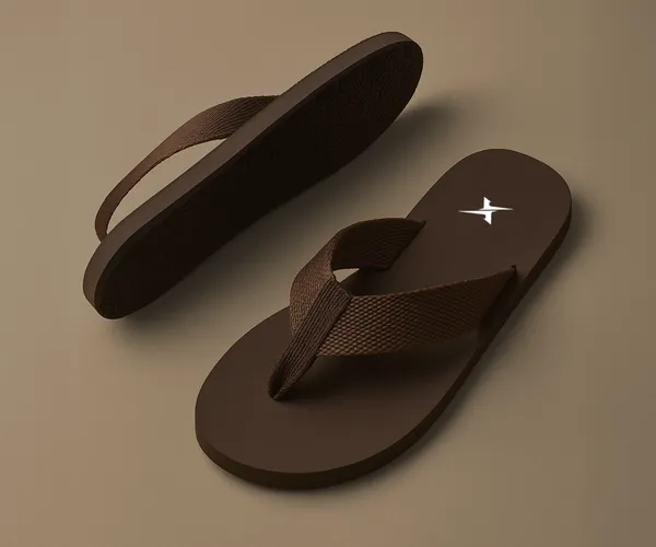 Kraasa_Men's_EVA_Ortho_Slippers_with_Soft_Fabric_Straps_|_Lightweight_Comfortable_Anti-Slip_Daily_Use_Casual_Chappal_in_Exciting_Colors
